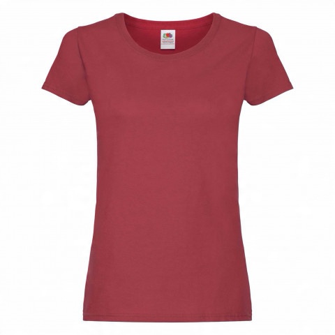 

Koszulka damska Ladyfit Original FruitLoom Cegla M
