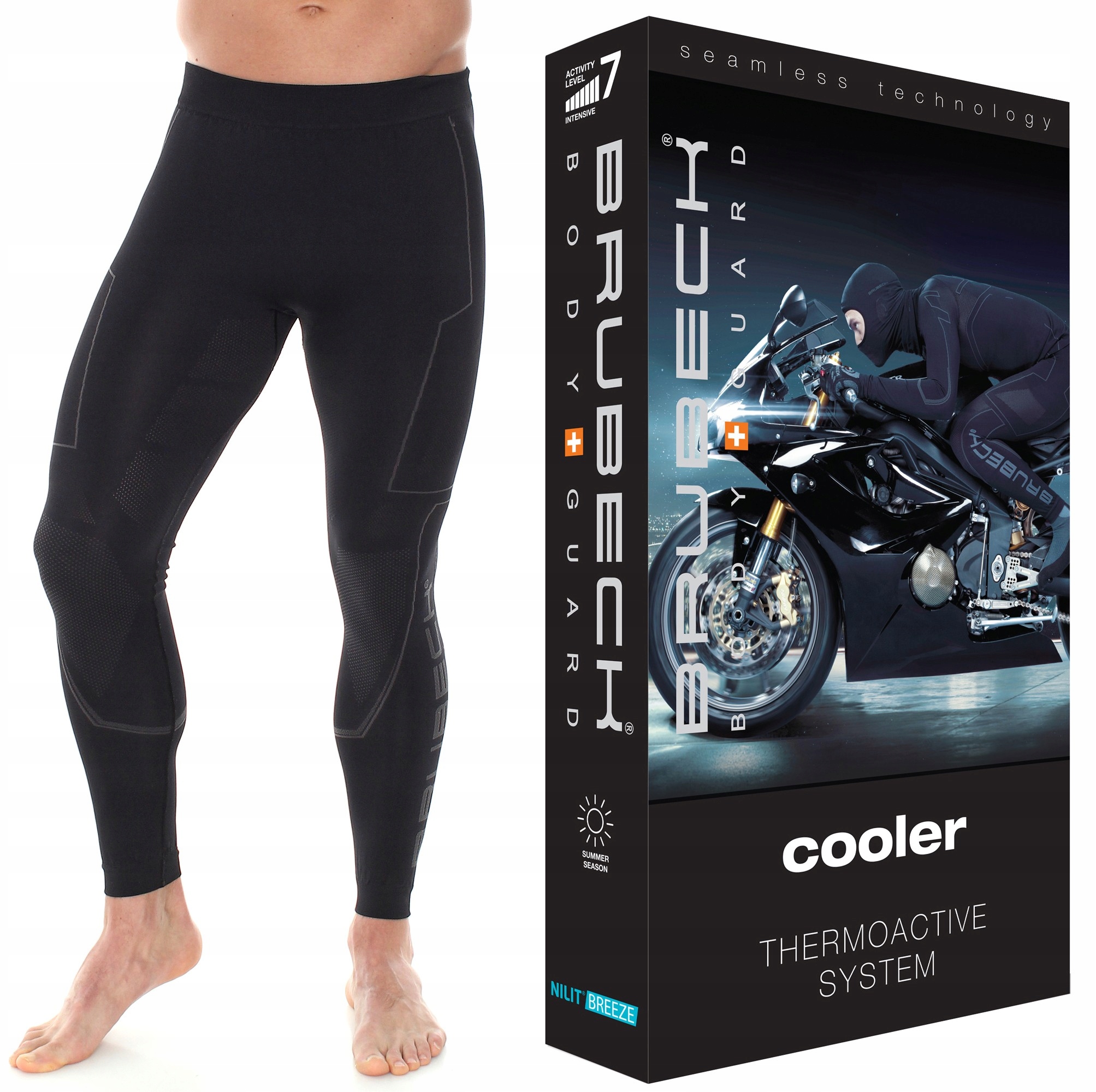 

Kalesony Motocyklowe na lato Brubeck Cooler r. XXL