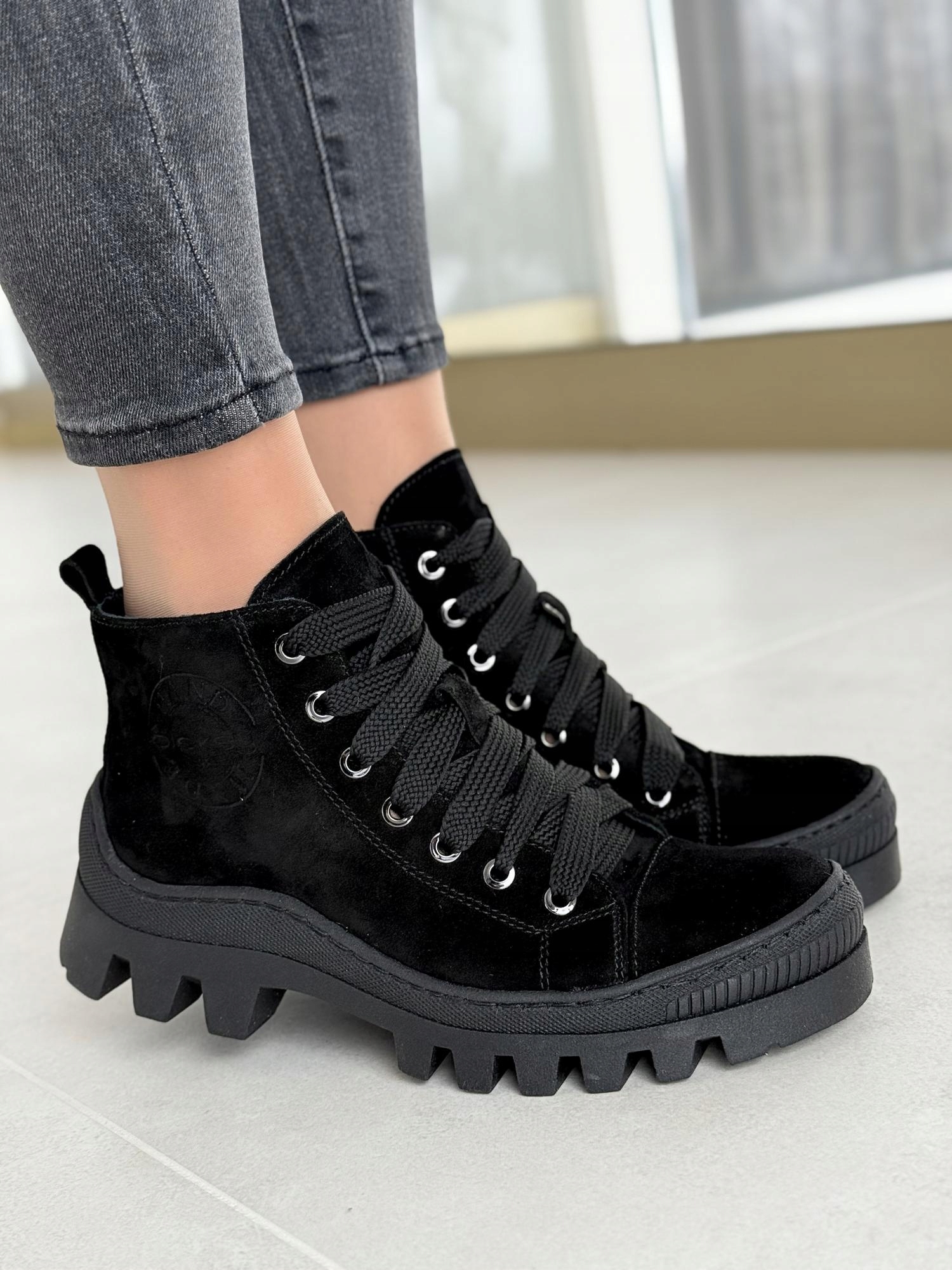 Pohodlné kožené trapery Polské výroby Oleksy R38