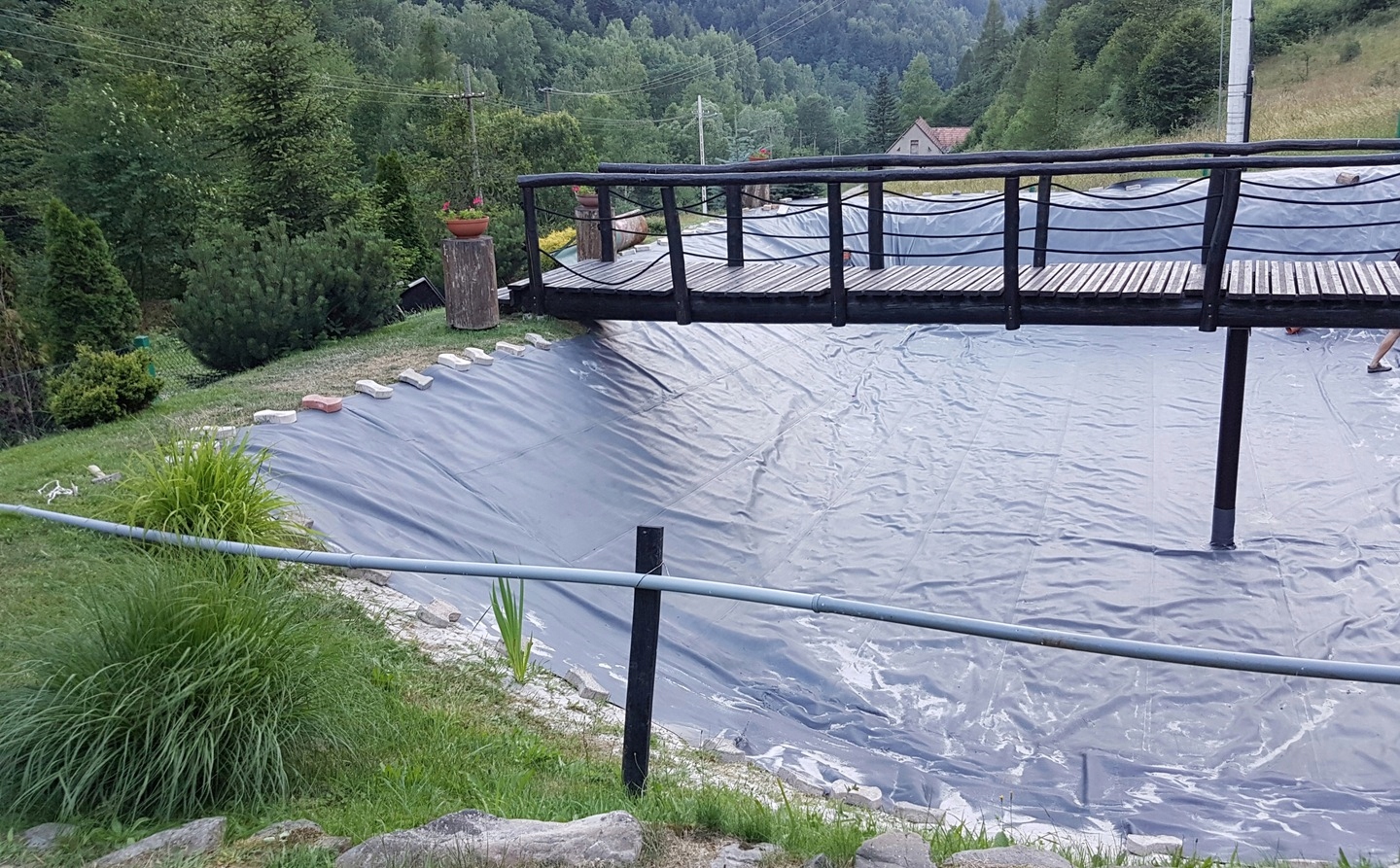 FOLIA PVC PCV OD PRODUCENTA DO OCZKA 1,1mm Długość 1 m