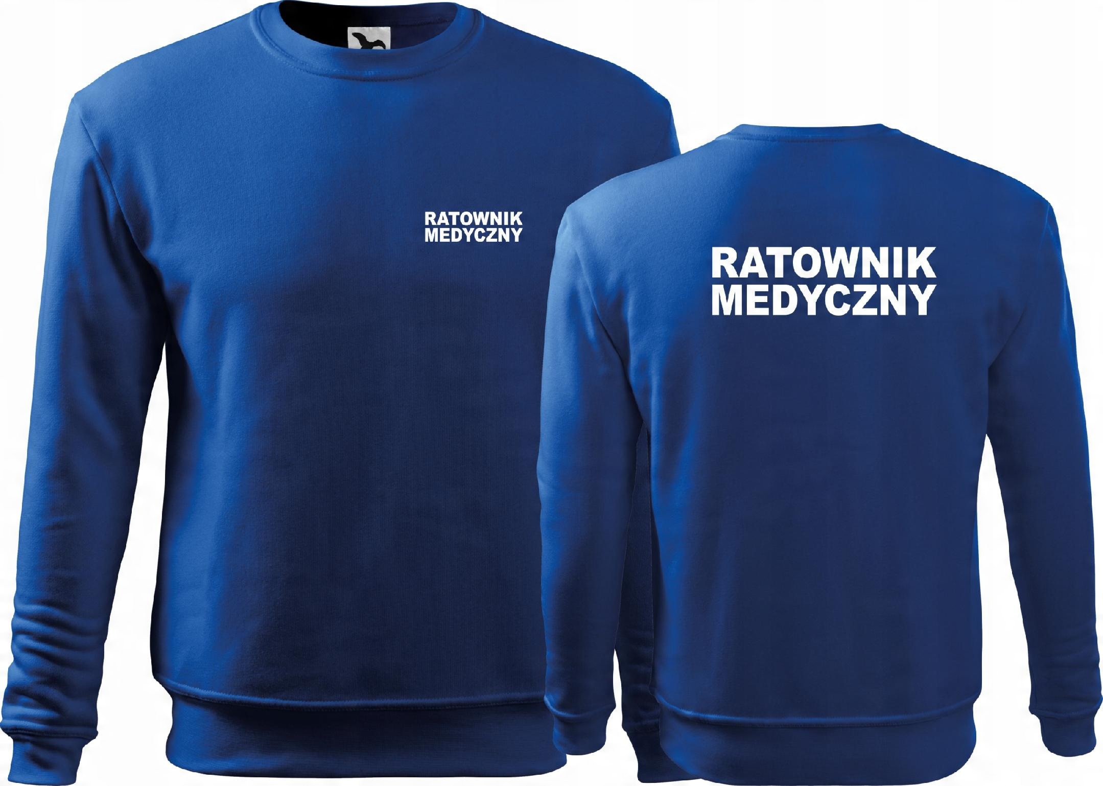

Ciepła bluza medyczna męska Ratownik Medyczny XL