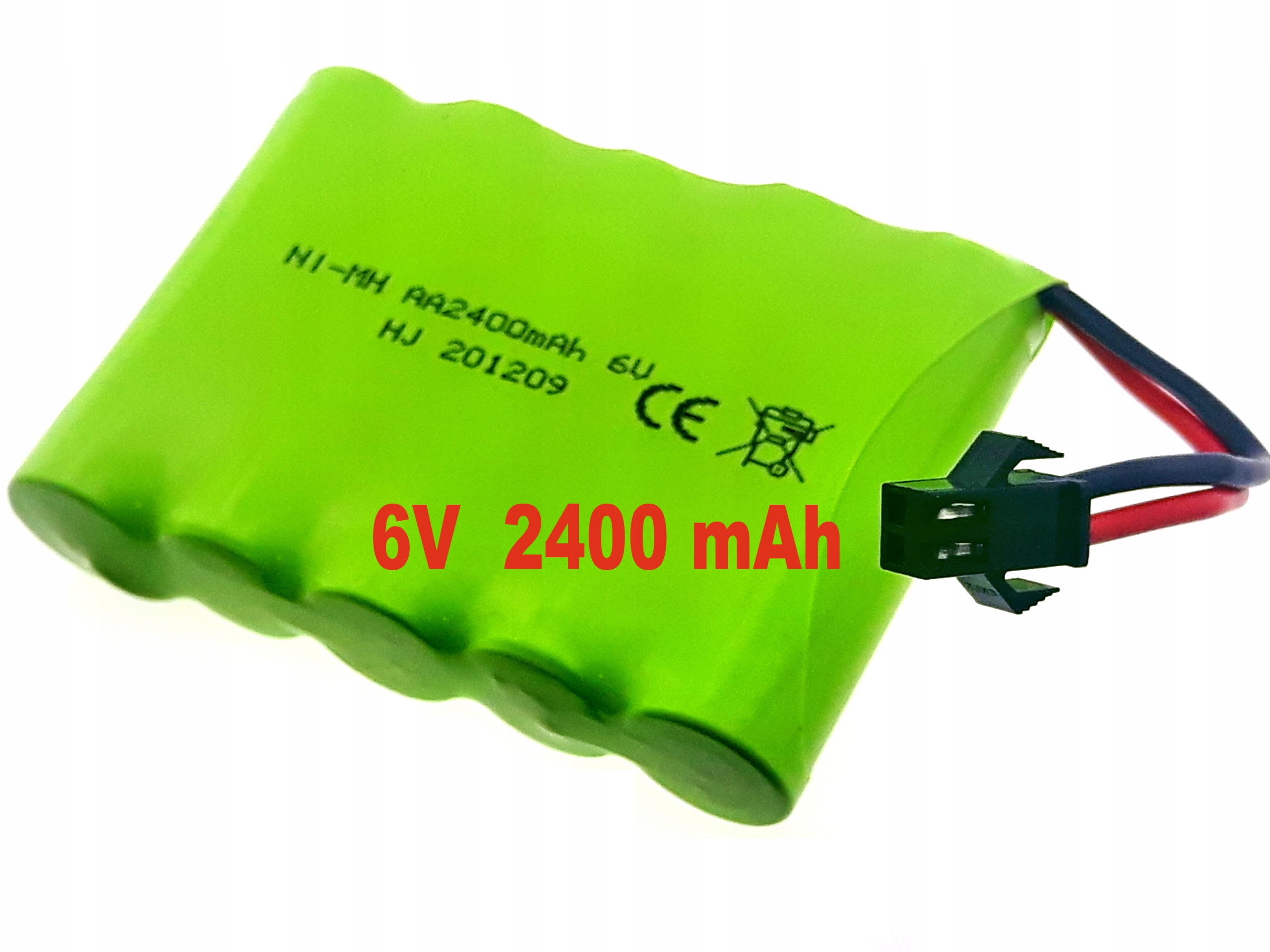 

Akumulator Pakiet Bateria Nimh 6V 2400mAh Jst Sm