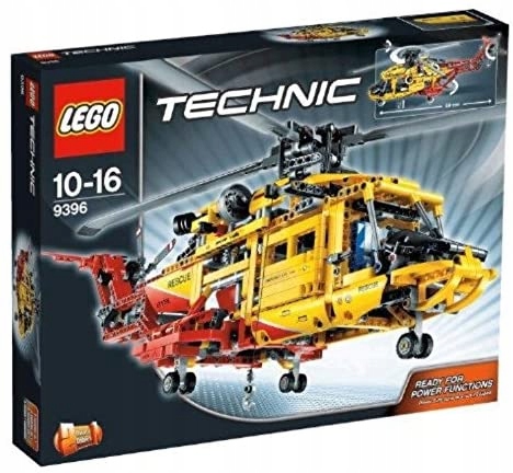 Lego Technic 9396 Lego Vrtulník Nová Sada Unikát Velká