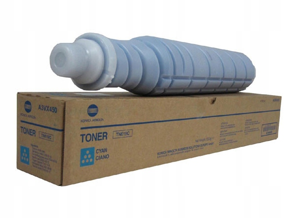 Toner Konica minolta TN619C Cyan A3VX450 C1070