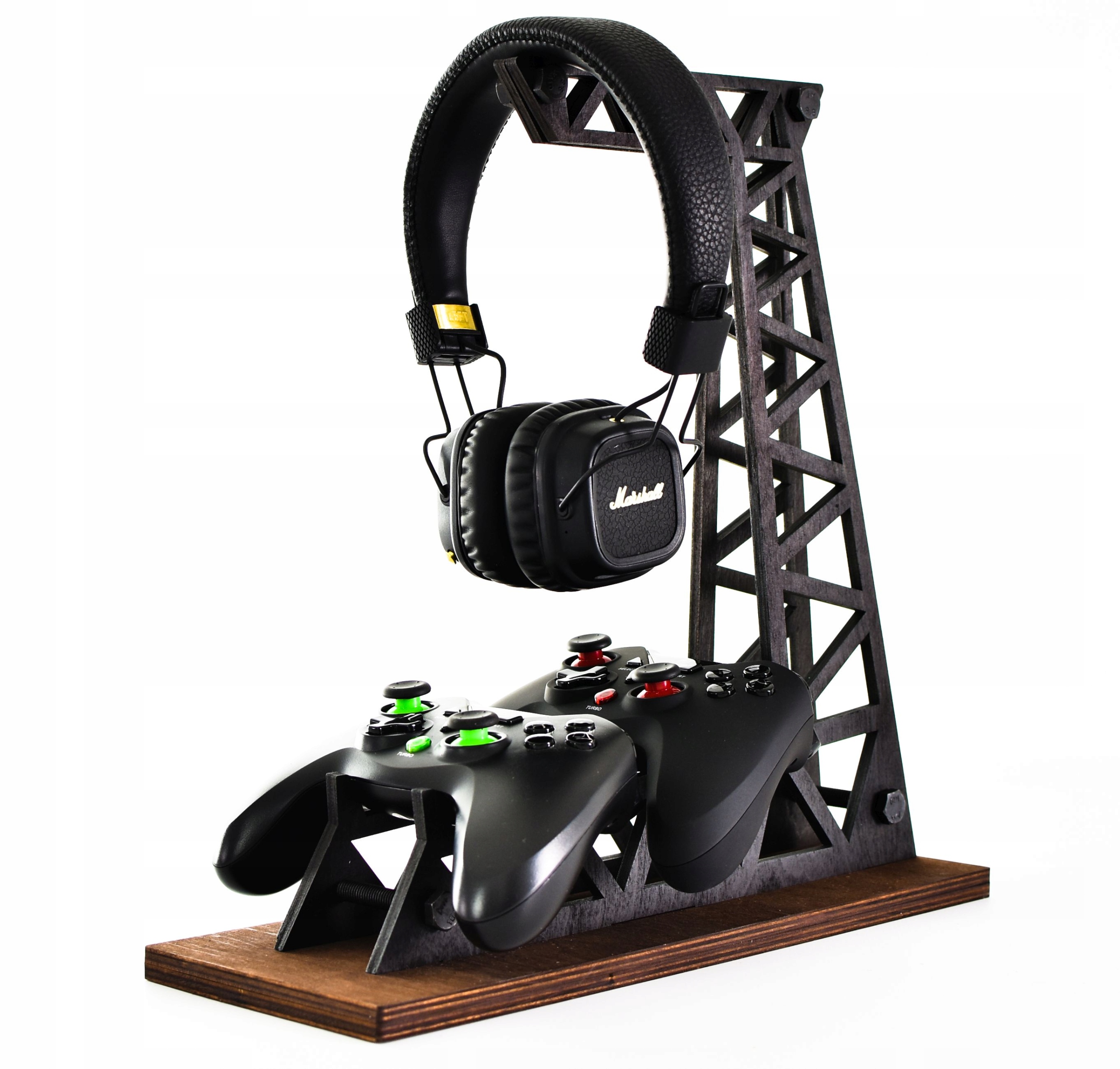 stojak na pady słuchawki podstawka konsola ps4 xbox ps5 akcesoria gra