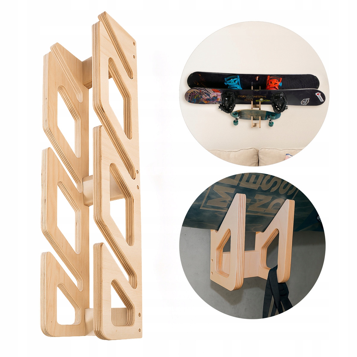Wieszak John Paddle Skate 3 na 3 deski