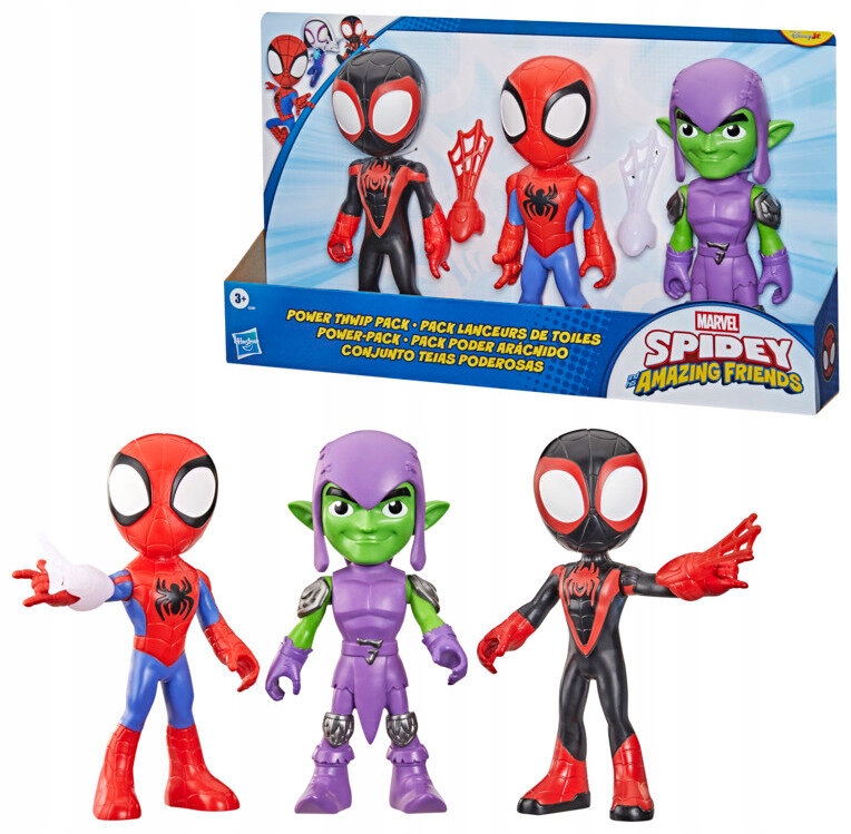 Spidey i Kumple Figurki 3- pak Hasbro