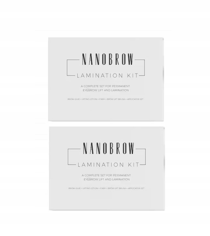 Nanobrow Lamination Kit sada na laminování obočí x2 Set