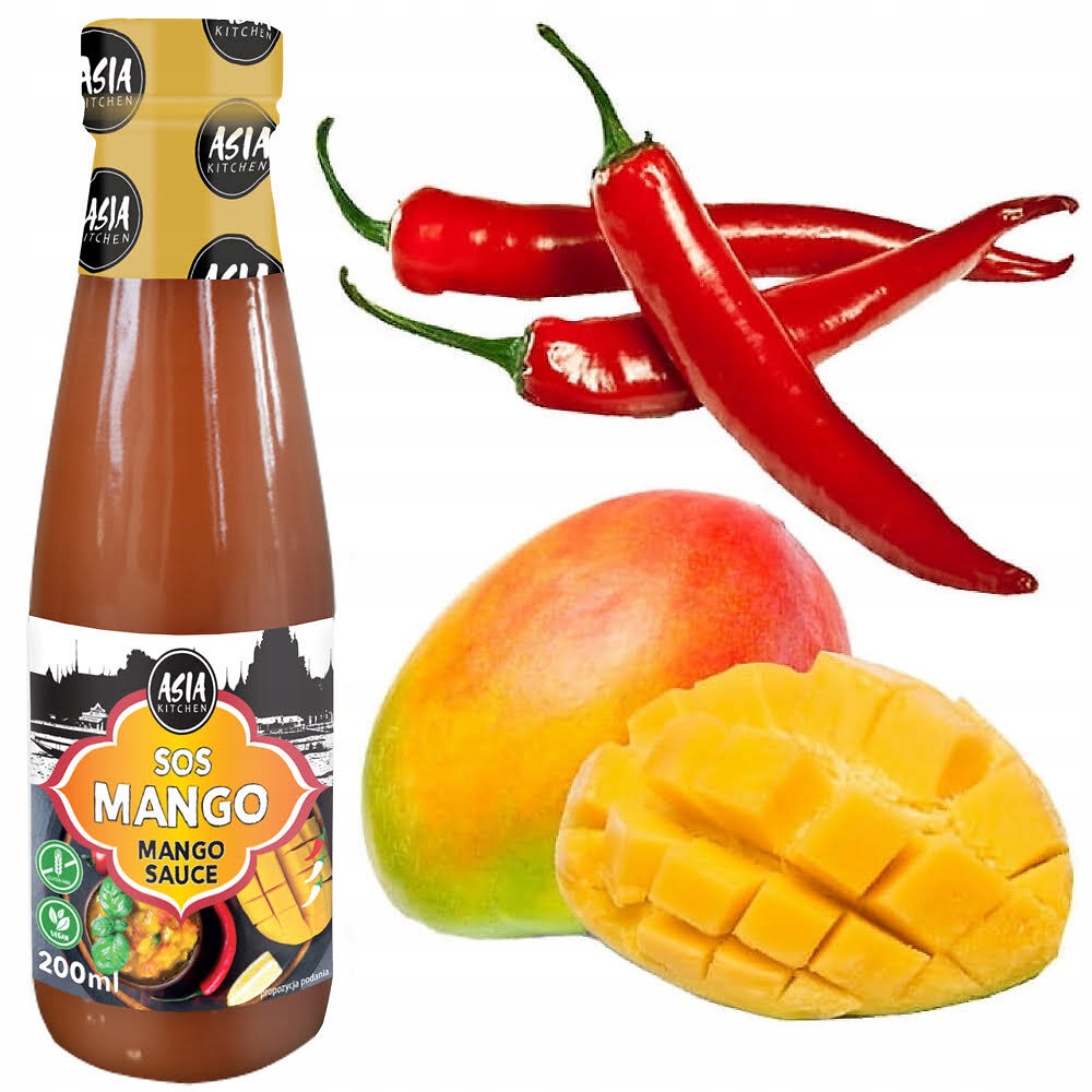 

Sos z Owoców Mango Pikantny Dip 200ml Asia Kitchen