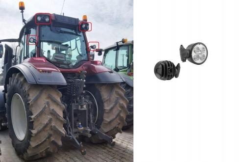 CRC5H.53379 - Светодиодная рабочая лампа 2000lm Valtra tractor right FFX