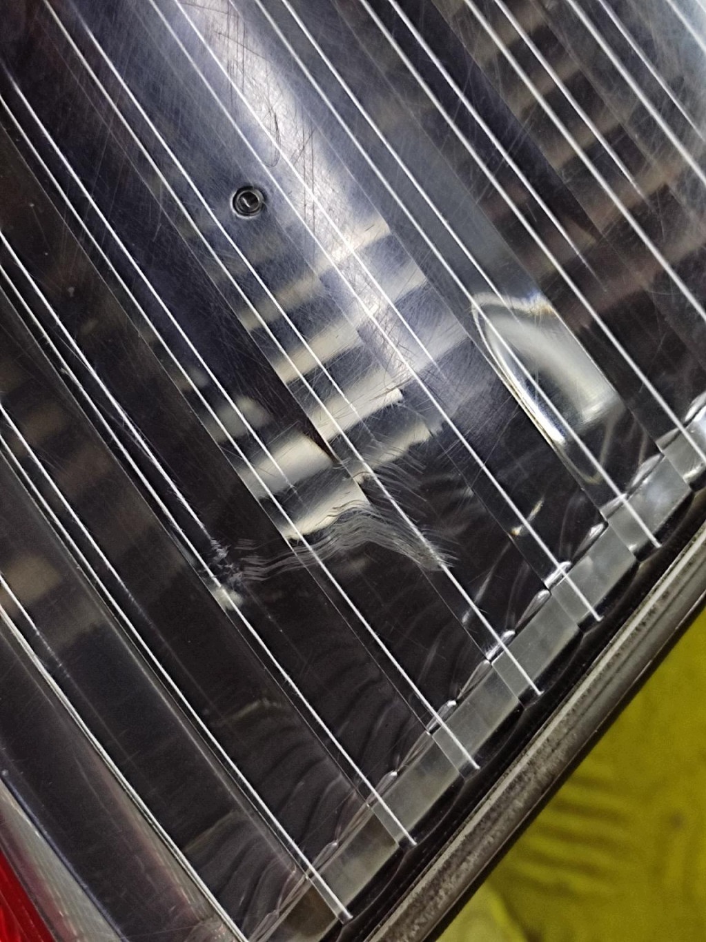RENAULT SCENIC II LIFT light left rear part