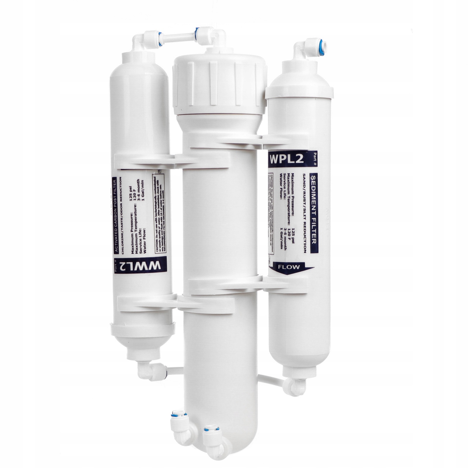 Filtr Reverzní Akvarijní Osmóza Čistá Měkká Voda Membrána 75GPD