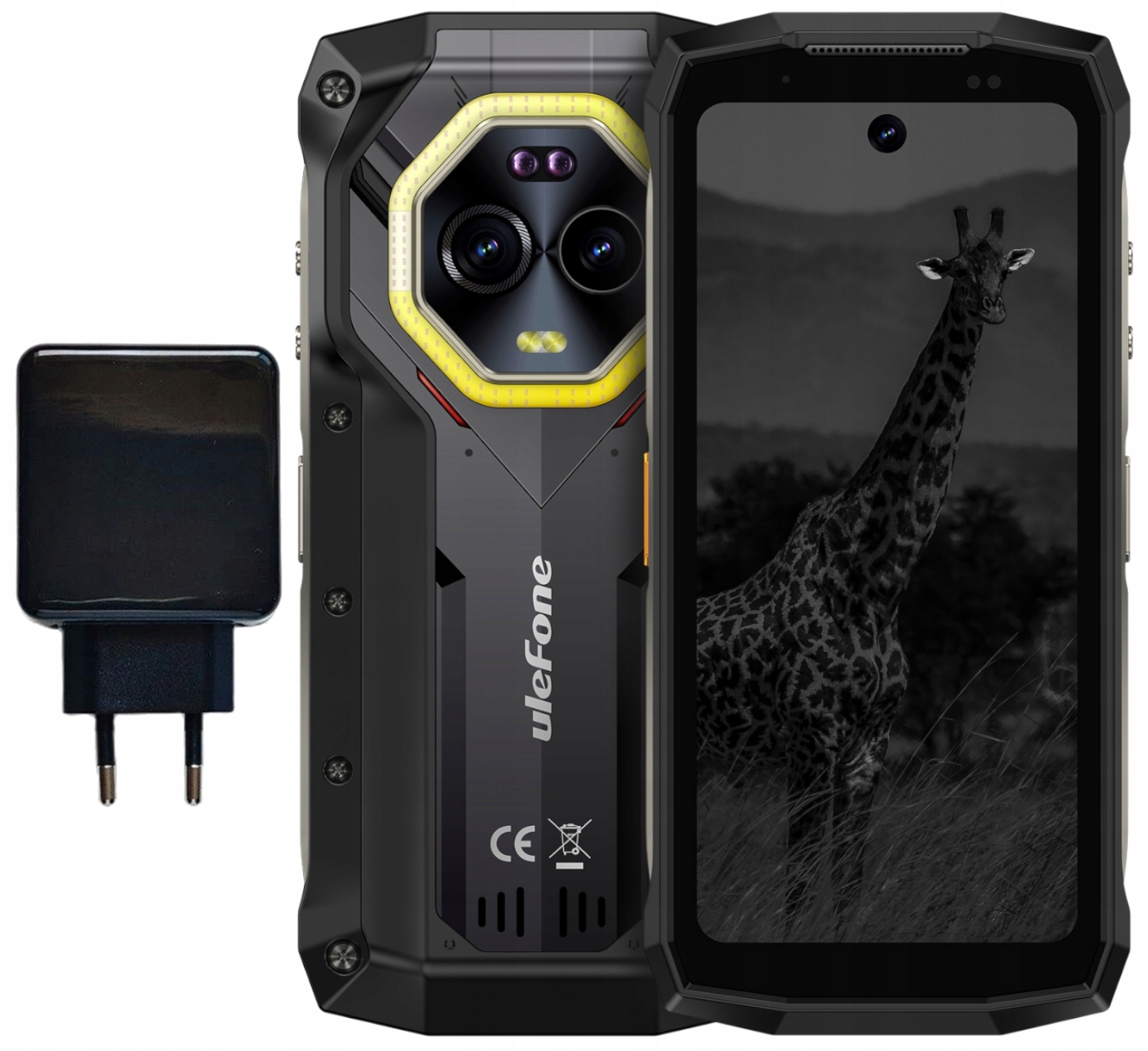 Ulefone Armor Mini 20 Pro Pancerny Smartfon 8GB/256GB Noktowizja+ Ładowarka