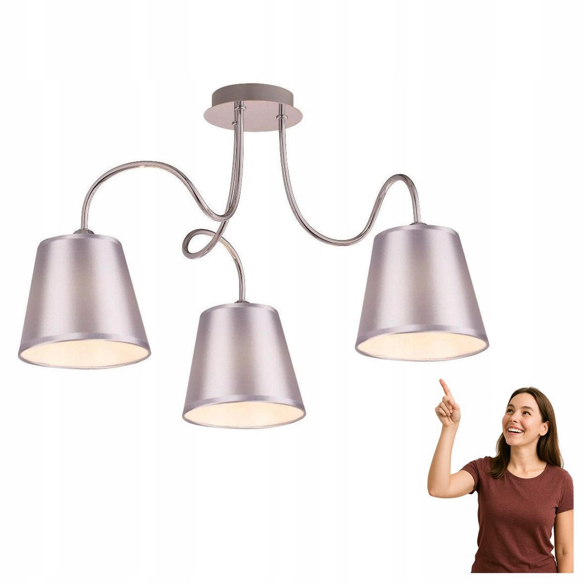 Stropná lampa Luk 33-70746 Candellux