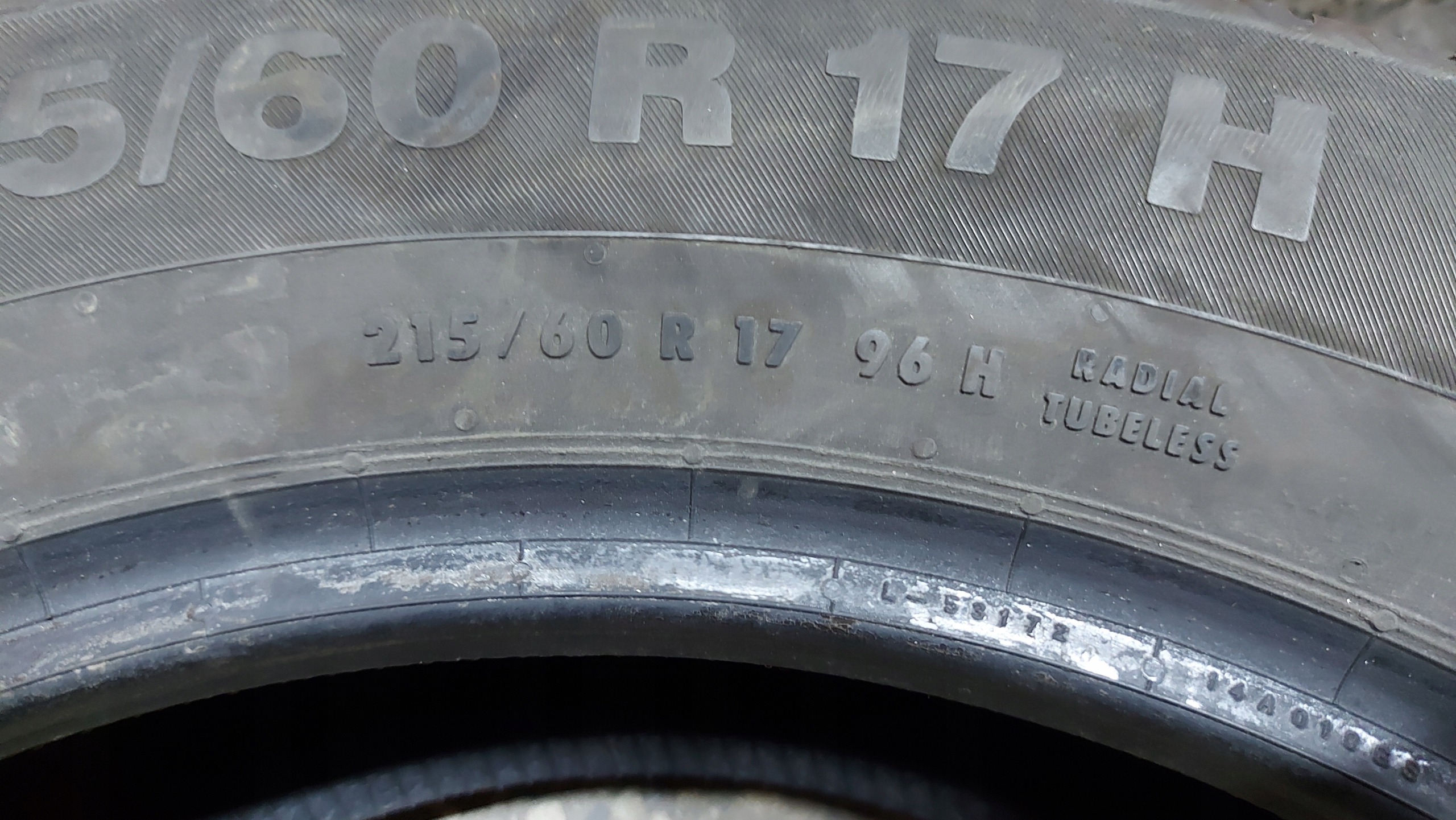 CONTINENTAL CONTIECOCONTACT 5 215/60R17 tyres summer 6,5mm