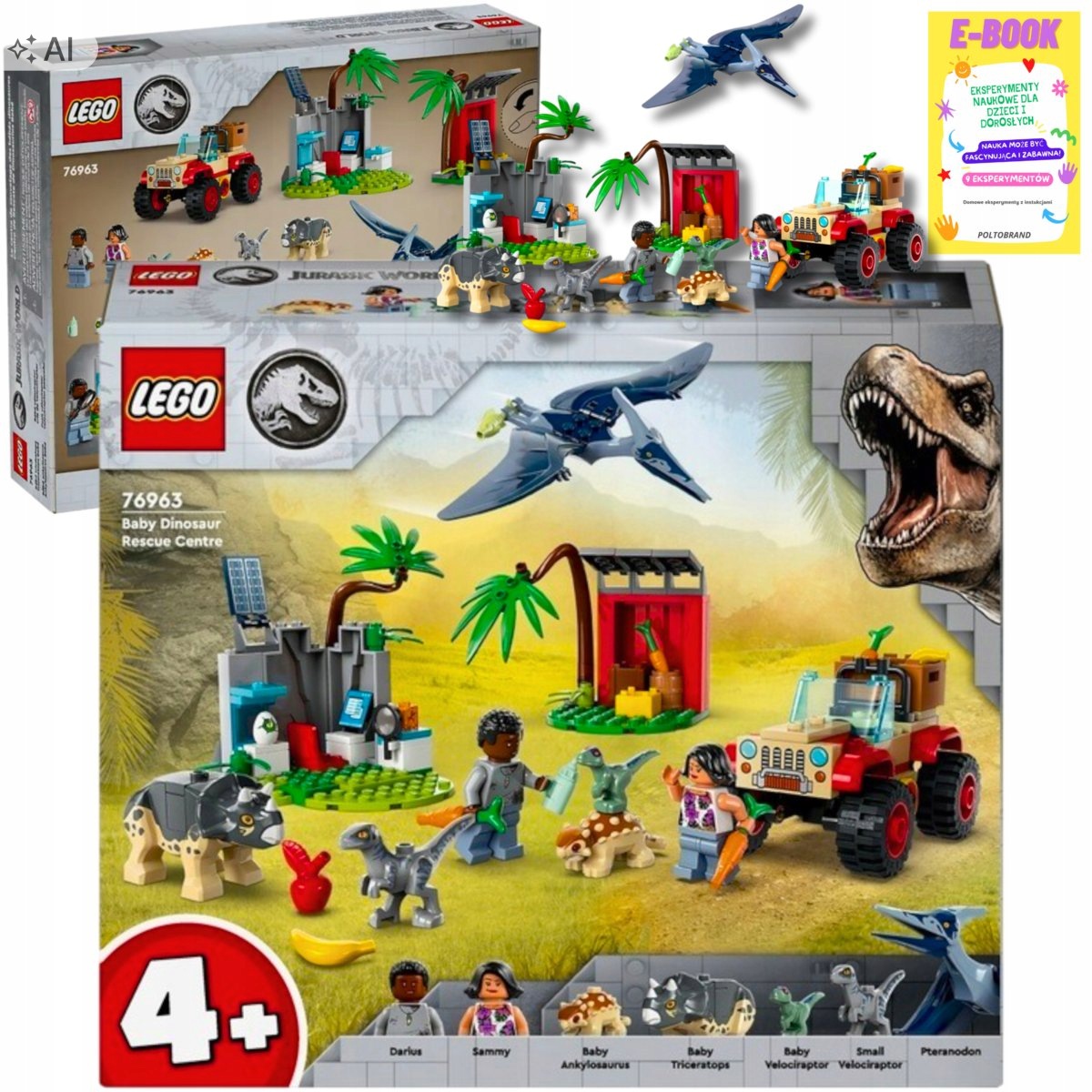 Lego Klocki Jurrasic World Centrum Ratunkowe Dla Dziecka Ebook