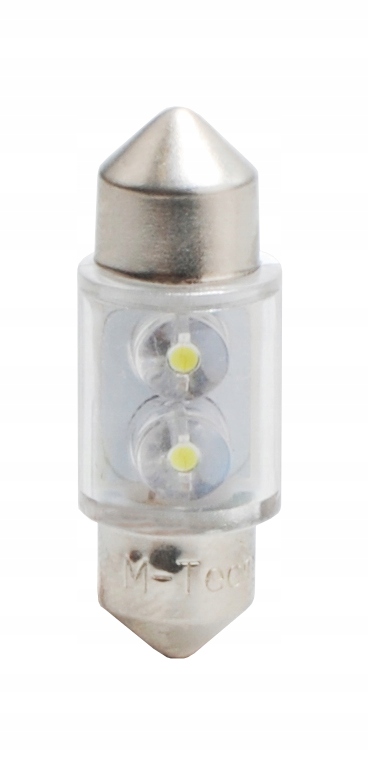 

Dioda Led L025W Żarówka 12V C5W 5W 31mm 2LED Biała