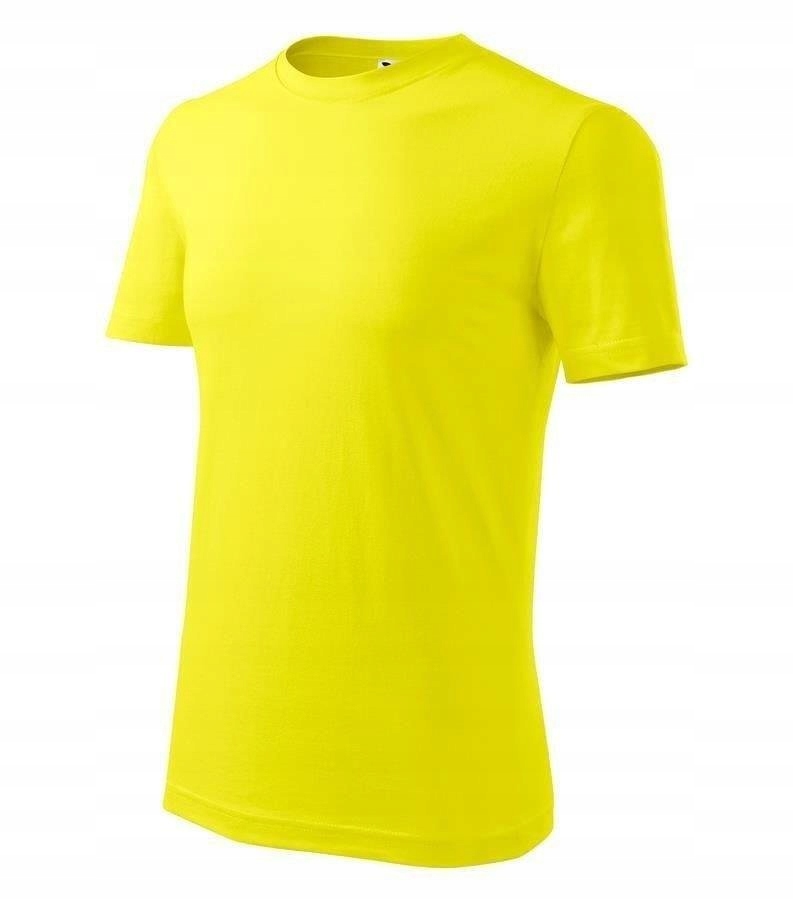 

Koszulka męska Malfini Classic New cytryna L
