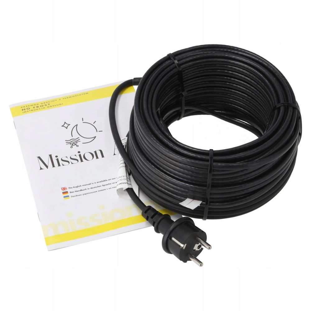 Výhřevný Kabel S Termostatem pro trubky, okapy, střechy 16W/m 26 m