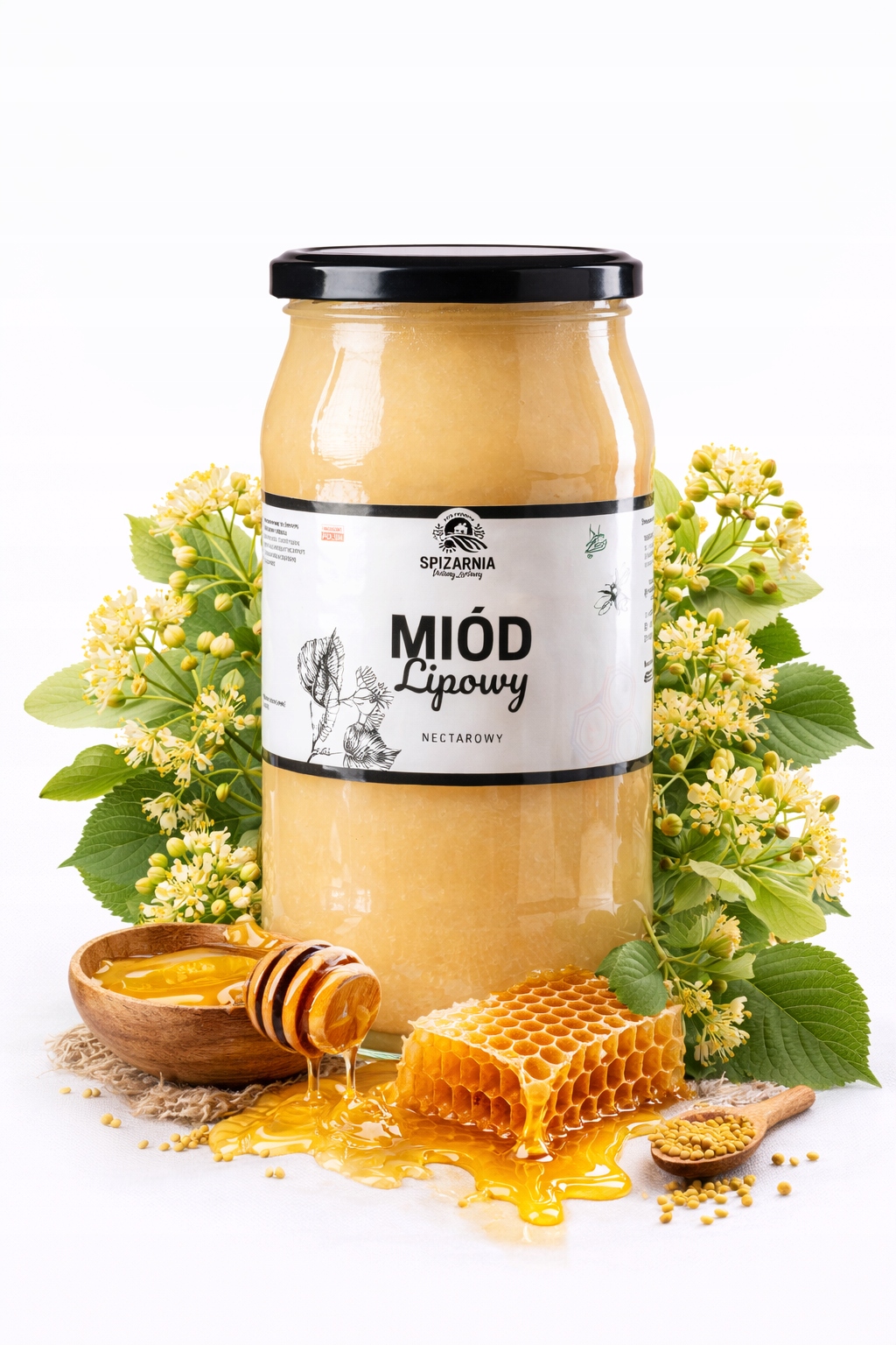 Levně Přírodní Med Lipový 1100 g Květinová vůně do čaje Premium Pl