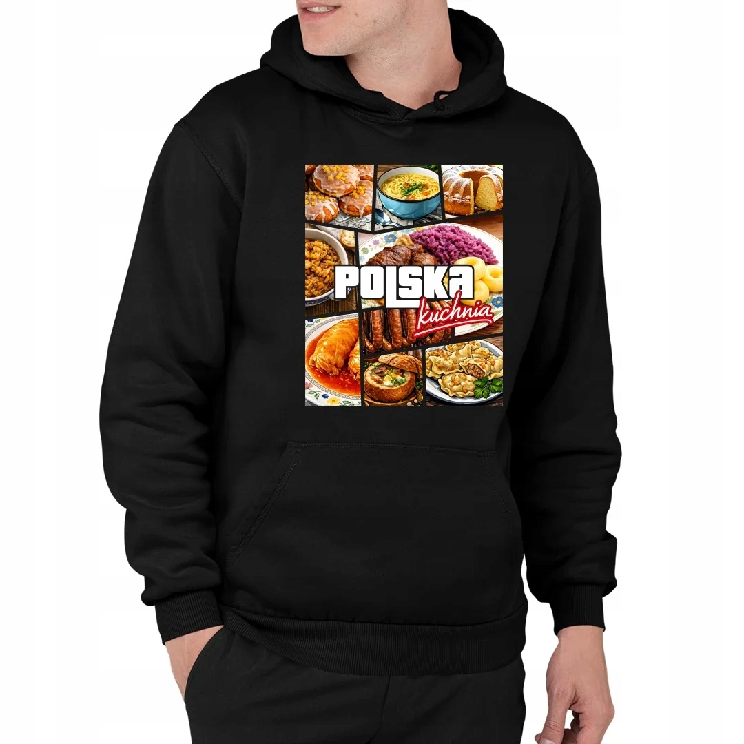 Polská kuchyně Pánská Mikina Dárek Pro Gurmána Polské Kuchyně Velikost M