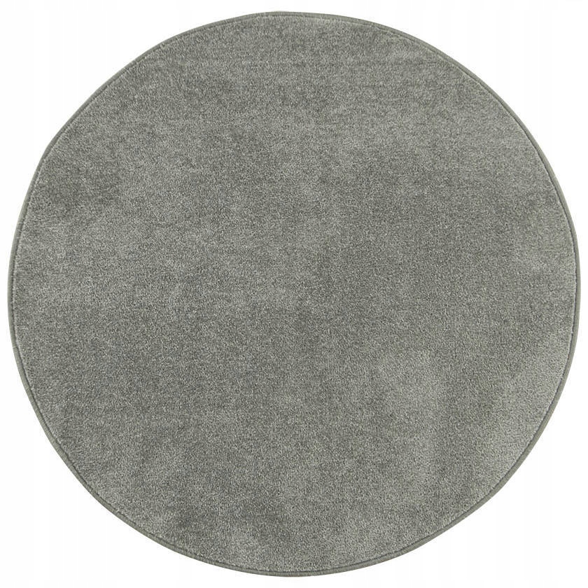 

śr. 60 cm Okrągły Dywan Dynasty Koło Srebrny Szary