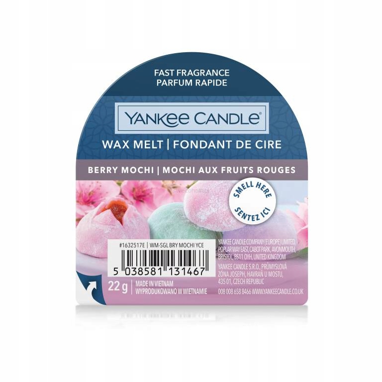 

Berry Mochi Yankee Candle wosk zapachowy