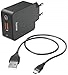 HAMA Szybka Ładowarka 19.5W Z Kablem Micro USB Qualcomm Quick Charge 3.0 — miniatura 3