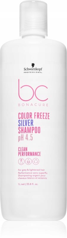 Schwarzkopf Professional Bc Bonacure Color Freeze Silver 1000ml