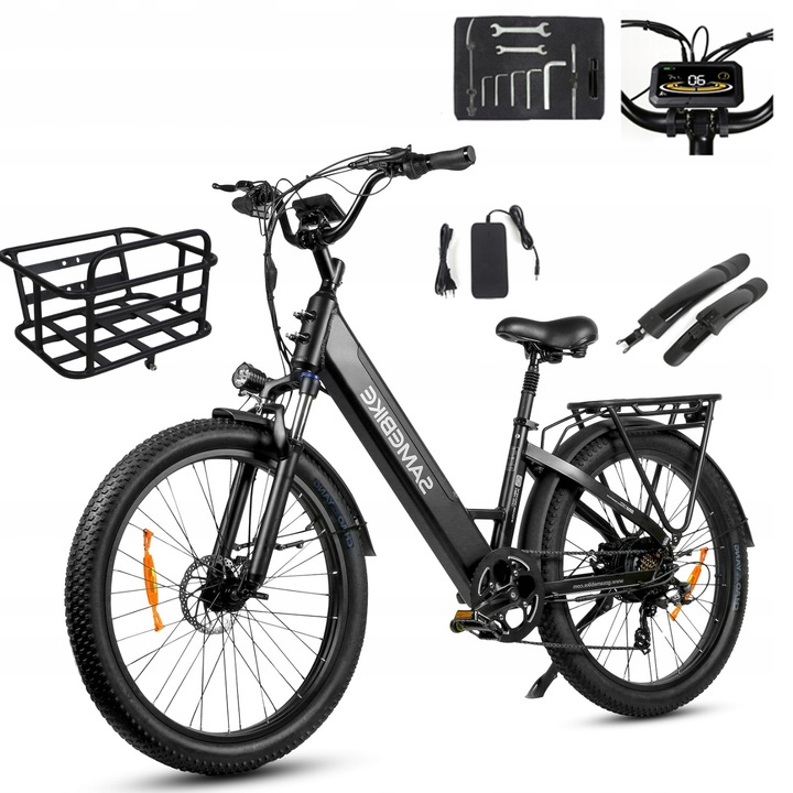 Elektrické kolo Samebike RSA01 Plus 26"x3.0, 1000W, 48V 14Ah, dojezd 100 km, rychlost 40 km/h