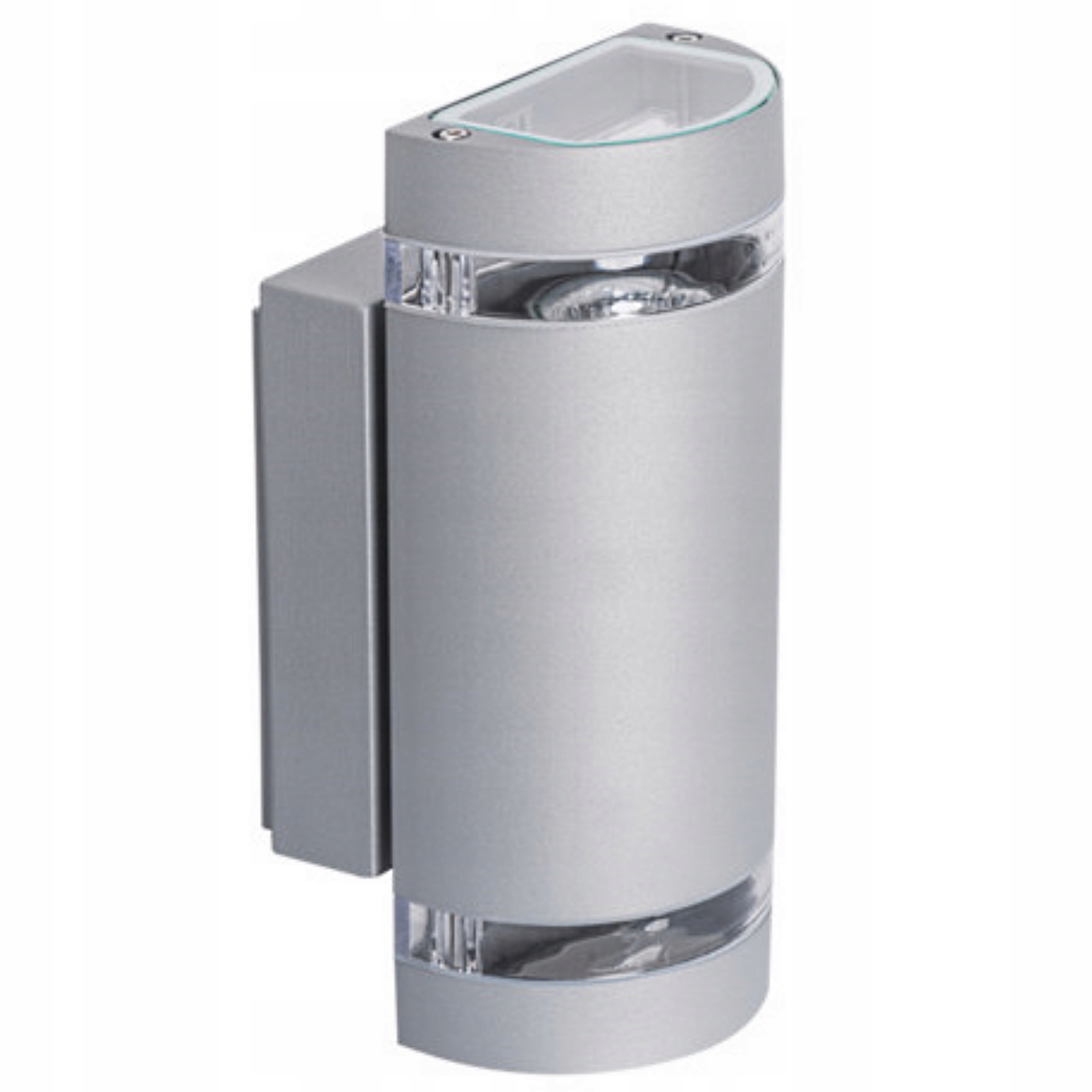 Kanlux kinkiet ogrodowy oprawa elewacyjna Zew EL-235U-GR 2xGU10 Ip44 szary