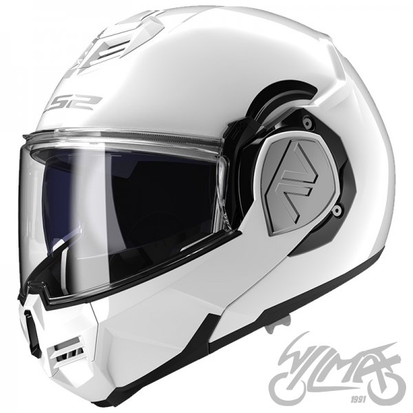 Prilba LS2 FF906 Advant Solid White (biely lesk) veľkosť 3XL