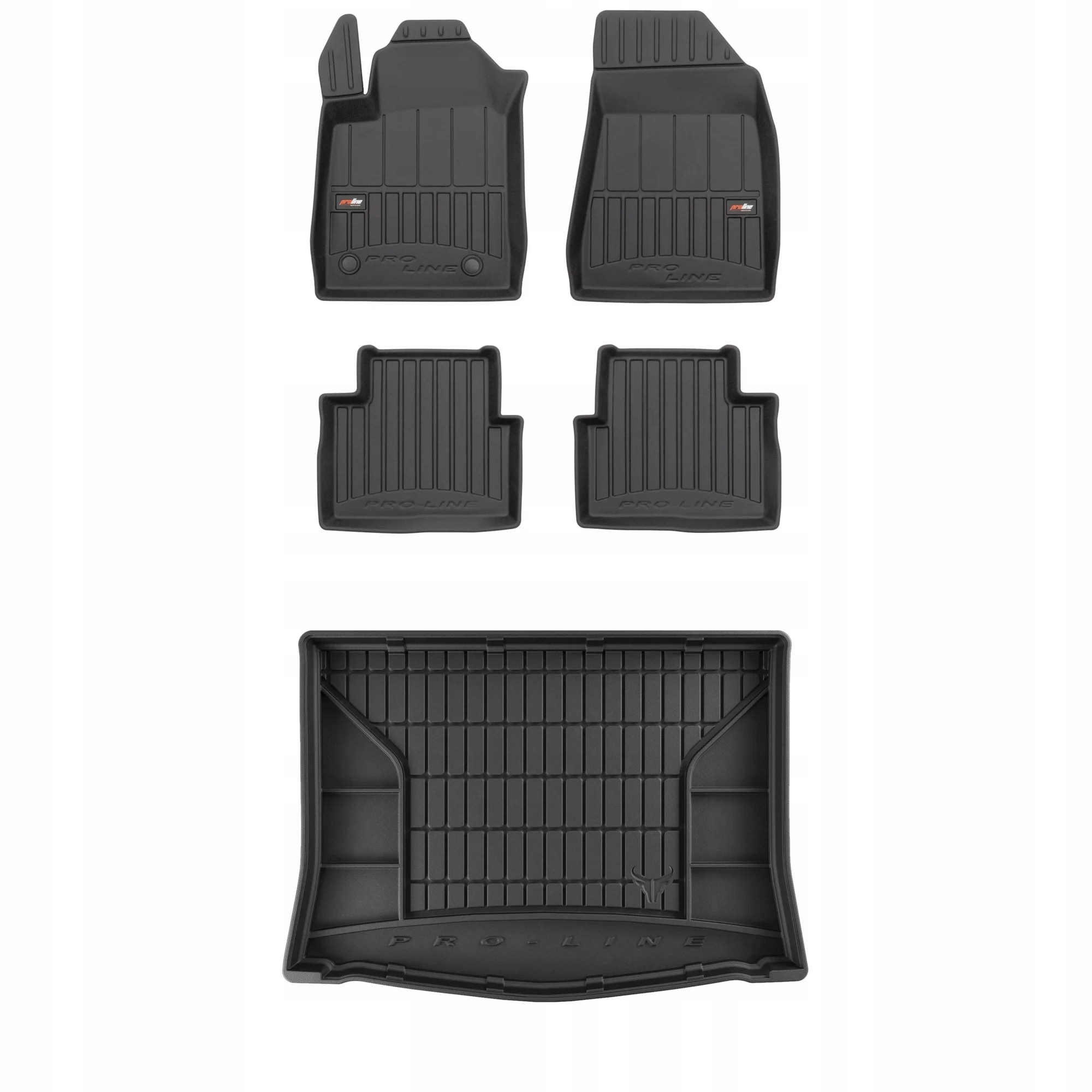 Gumová sada 3D koberčekov a rohoží Alfa Romeo Giulietta 2010-2020 Hatchback