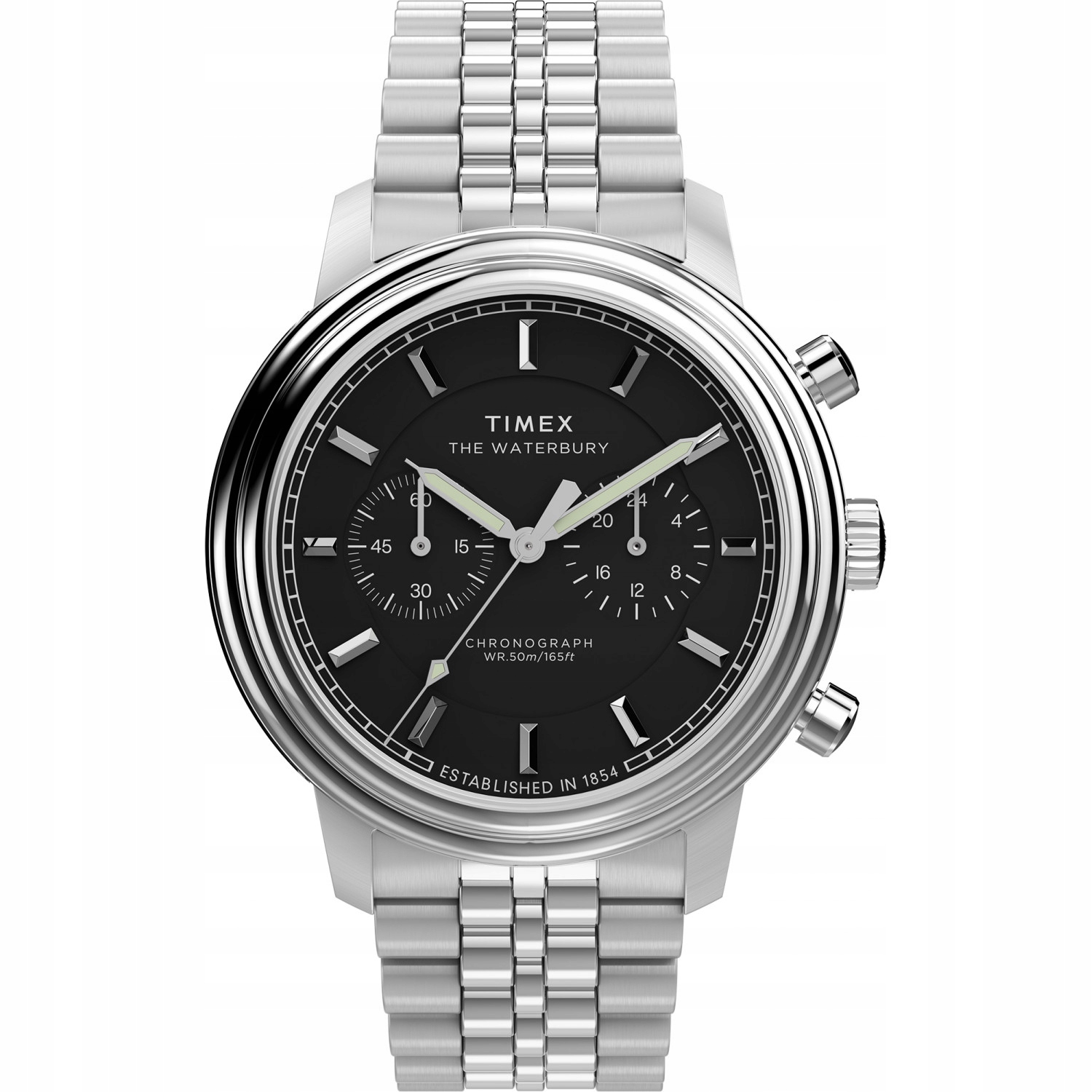Pánské Hodinky Timex TW2Y23400 stříbrné