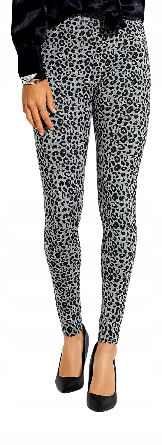 

Leginsy Legginsy damskie getry Panterka Wzór *s