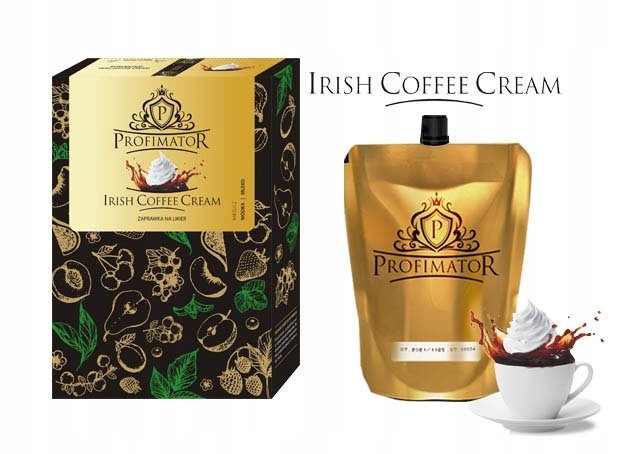 ZAPRAWKA NA LIKIER IRISH COFFEE CREAM 9x300ml (2,7 litra) Kod producenta 6743