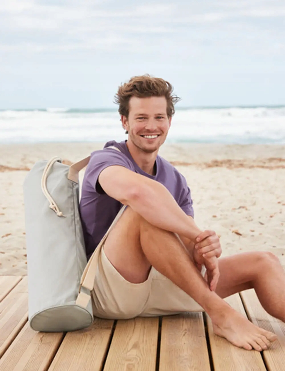 WESTFORD MILL Eko torba na matę do jogi EarthAware Light Grey Rodzaj torba