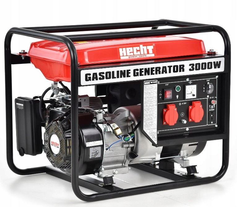 AGREGAT GENERATOR PRĄDOTWÓRCZY JEDNOFAZOWY HECHT GG3300 AVR 3000W BENZYNA Model GG3300