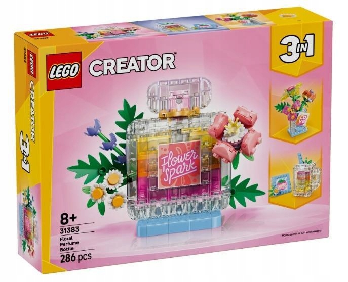 Lego(r) Creator 31383 Květinová dekorace lahvička na parfém