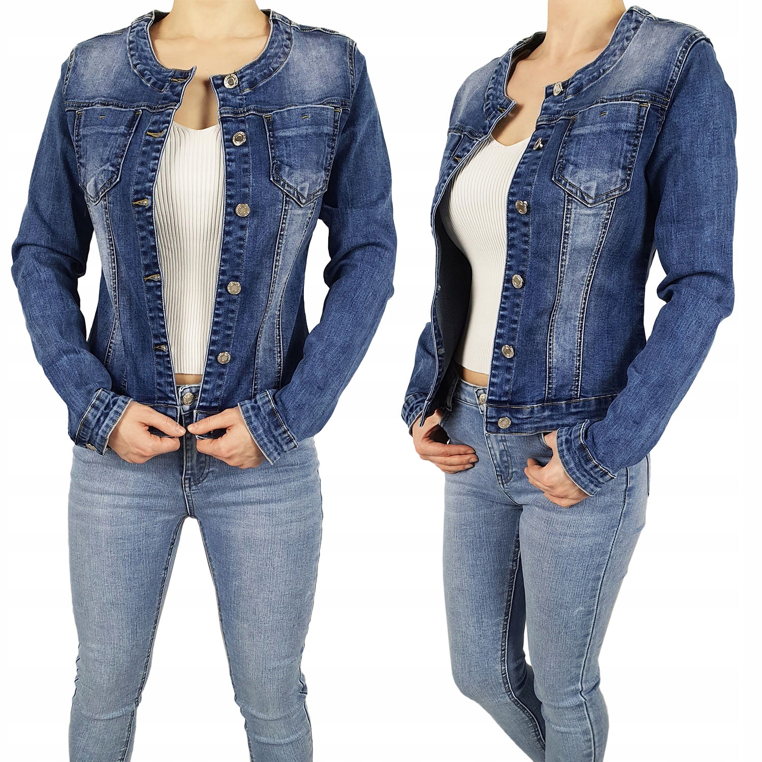 Katana Džínová Dámská bunda Jeans Blue