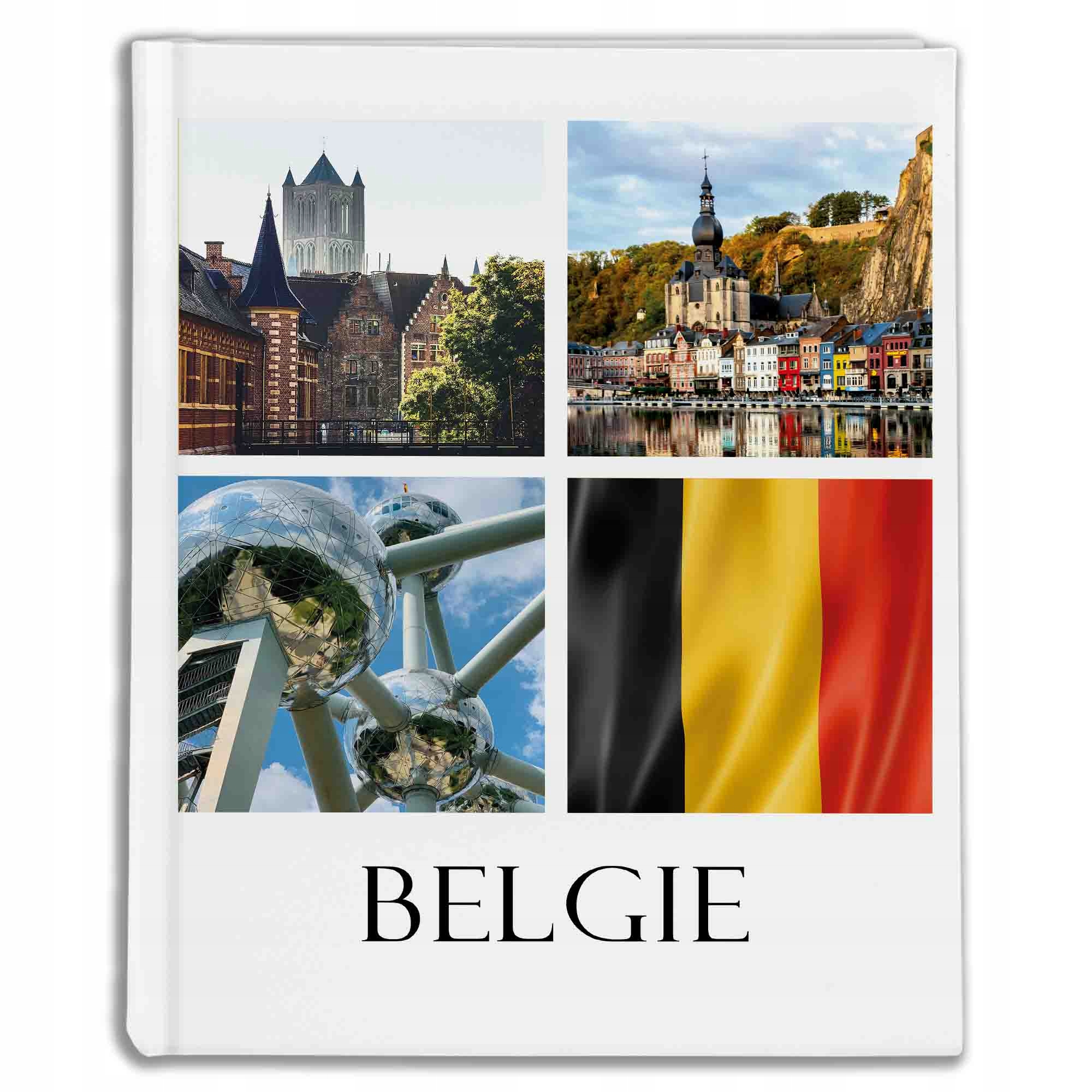 Tradiční album na 60 černých listů 19,5x26 Belgie 577(cz)