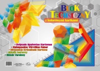 Blok techniczny A3 kolor 8 kartek 160g Protos