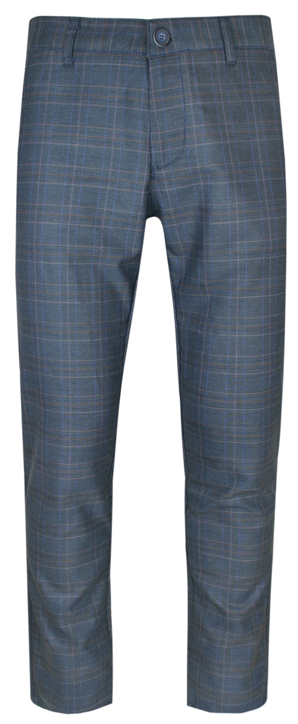 Tmavě modré kalhoty s krajkou -RIGON-33/34