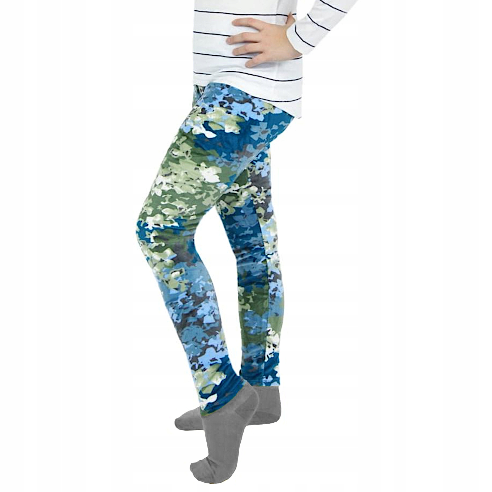 

1x legginsy getry dziewczęce welur Moraj 146-152