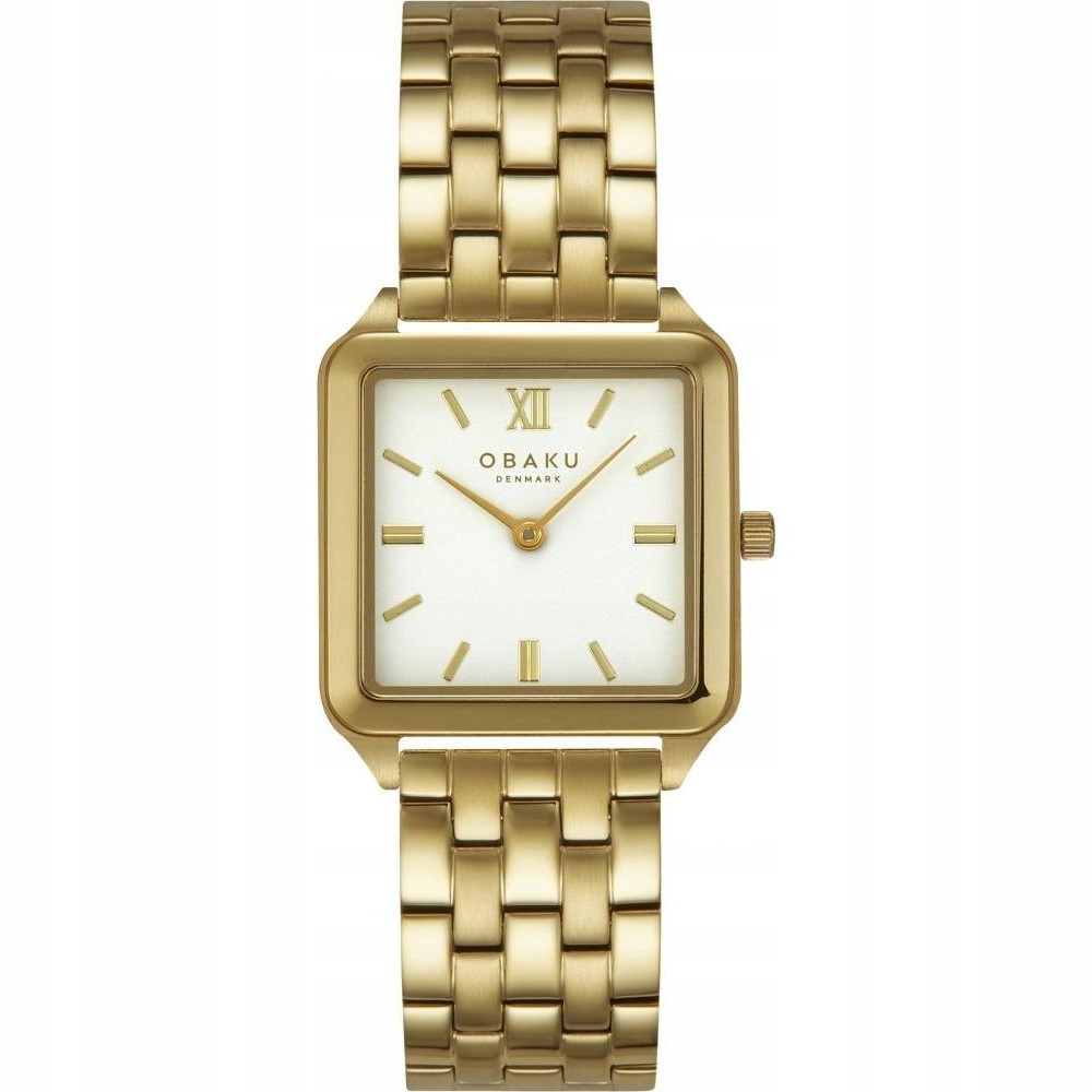 Dámské hodinky Obaku Denmark V309LXGWSG zlaté