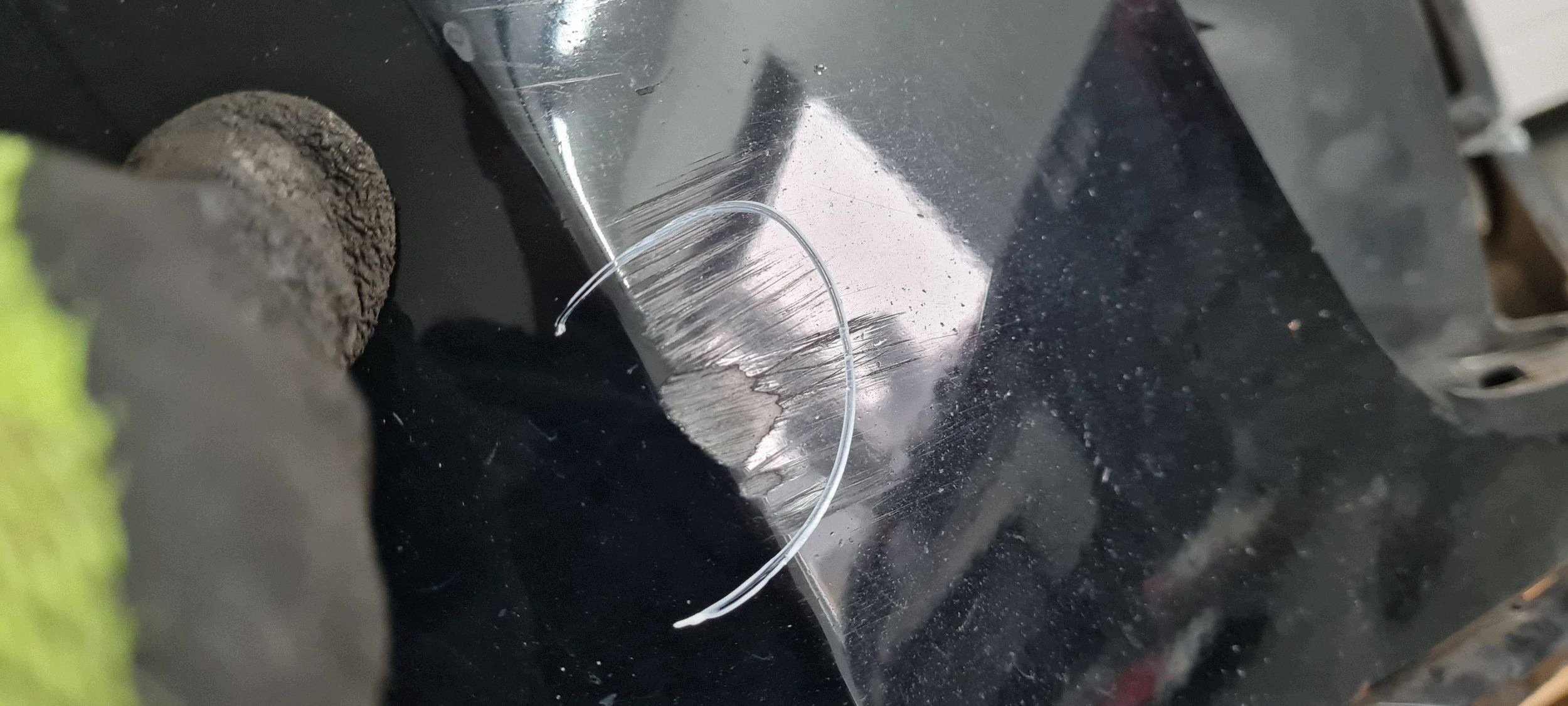 Q5 8R corner of a bumper bumper right front front 8R0807438