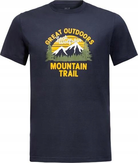 

Jack Wolfskin Koszulka męska Jw Mountain Trail T M