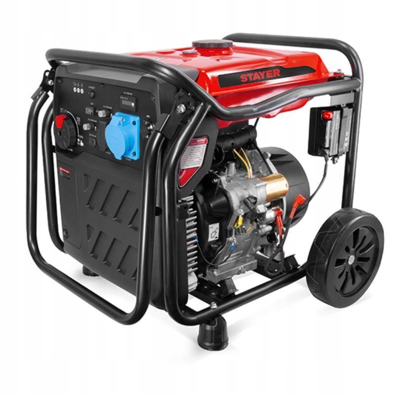 Generator inwerterowy GID 8000 OF Stayer na tle tła