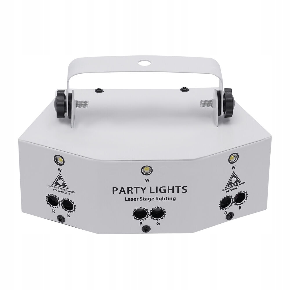 9-eye RGB DMX Projector Lampa LED Spotlight