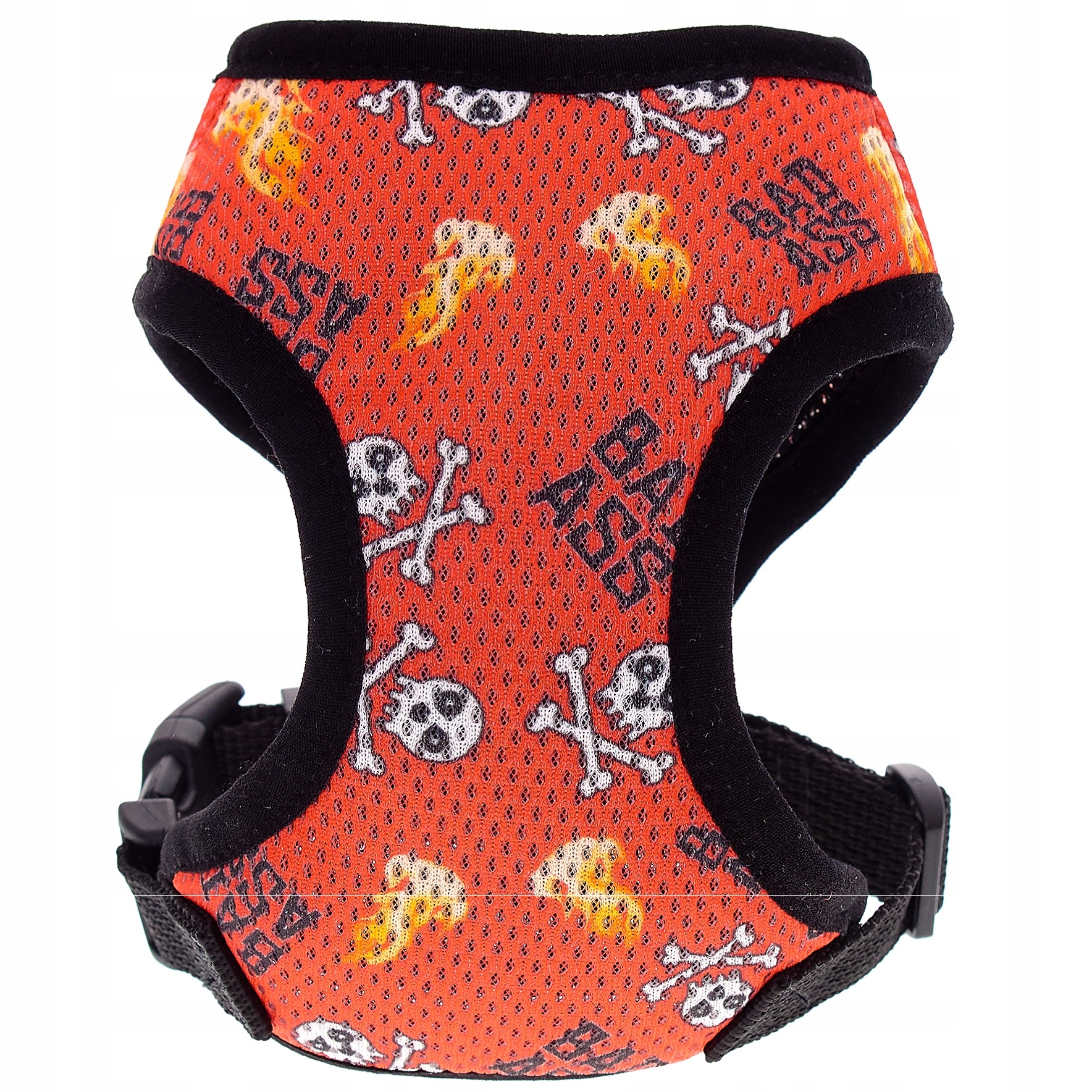 Levně Beztlakové postroje pro psa kočku nastavitelné polské Air-mesh Bad Ass